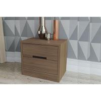 Mesa Cabeceira S822 c/ 2 Gavetas Nogueira - Kappesberg - 3