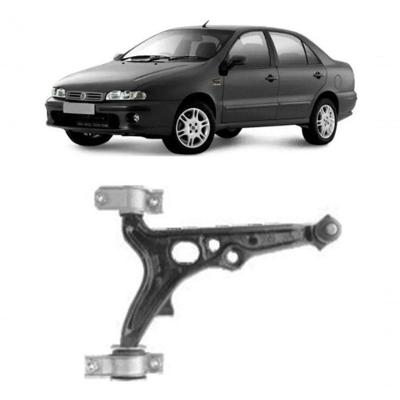 Bandeja de Suspensão Dianteira Esquerda F103 Fiat Marea 1999 a 2006 Preto Amortex