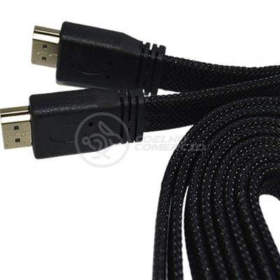 Cabo HDMI Ley-08 5 METROS 4K 2.0 Alta Performance Reforçado Smart Bracelet