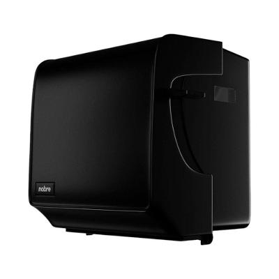 Dispenser para Toalha em Bobina Brave com Alavanca e Visor Lateral Preto Nobre