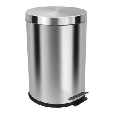 Cesto com Pedal Inox 30 Litros Aço Inox Higipack