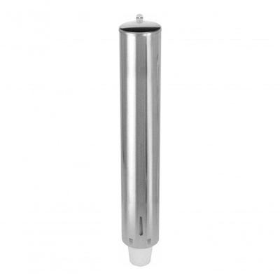 Dispenser para Copo de Chopp A11 em Aço Inoxidável AISI 430 com Tampa Inox Capacidade 100 Copos