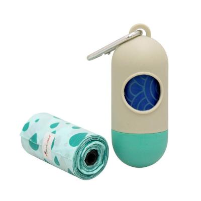 Dispenser e Refil Cata Caca para Pets Germanhart Bio Waves Tpc para Cães e Gatos Biodegradável com 1