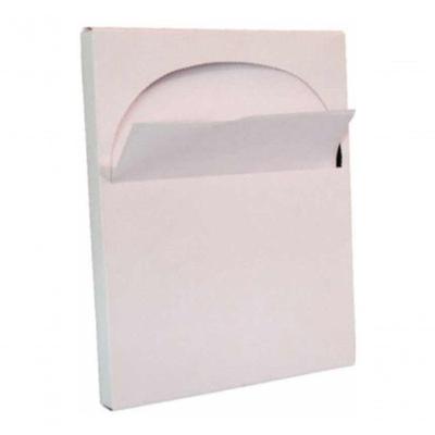 Dispenser para Protetor de Assento Sanitário Higipack TLC6 com Fixação em Parede Plástico ABS Branco