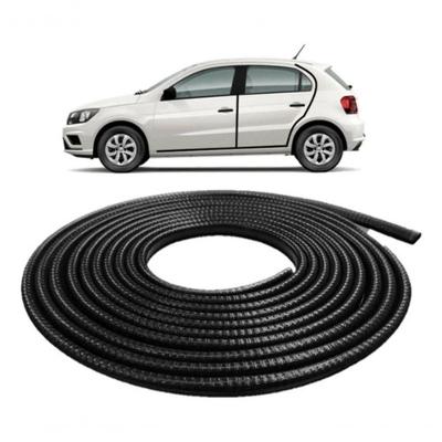 Borracha de Proteção de Porta Couro Cobra 7X14 mm Gol G5 G6 Compatível com Veículo Automotivo