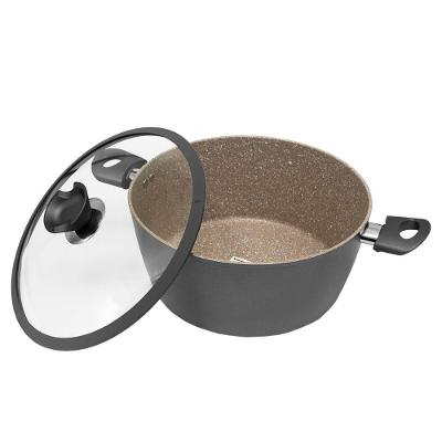Caçarola Orleans Antiaderente em Alumínio com Revestimento em Granito 2,6L para Uso Doméstico