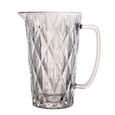 Jarra De Vidro Para água Suco Diamante Clear Transparente 1l Class