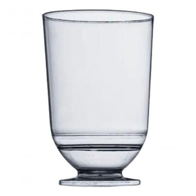 Mini Taça Descartável Cristal em Poliestireno 45ML 500 Unidades Transparente Higipack