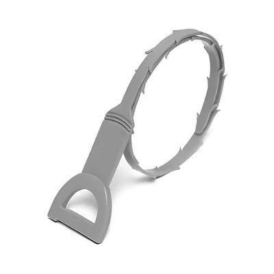 Desentupidor de Ralo Max Clean Tpc Plástico com Garras para Coletar Cabelo em Ralos de Banheiro