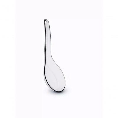 Colher Descartável Colher Indiana Brigadeiro Lembrancinha C-100 un Branco Transparente Higipack