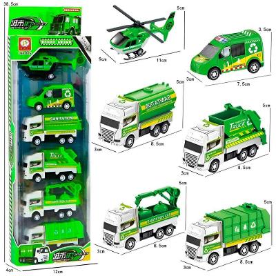 Carrinhos de Brinquedo Conjunto 6 Carrinhos Brinquedo Que Estimulam Imaginação e Coordenação Motora