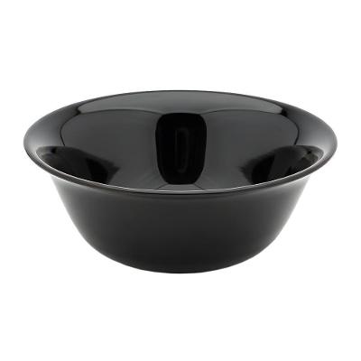 Bowl Preto De Vidro Opalino Mini Tigela 12cm Sobremesa Molhos Porções Cereal Em Casa Tem