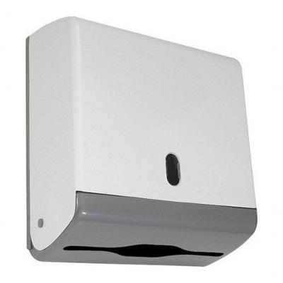 Dispenser para Papel Toalha Interfolha Toalheiro Junior 2 Ou 3 Dobras Branco Higipack