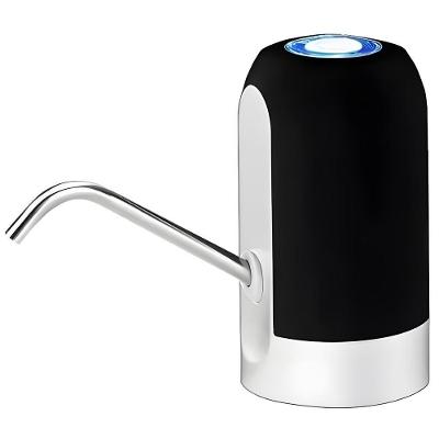Bomba Elétrica para Galão Dispenser Portátil Recarregável para Água em Aço Inoxidável e Plástico