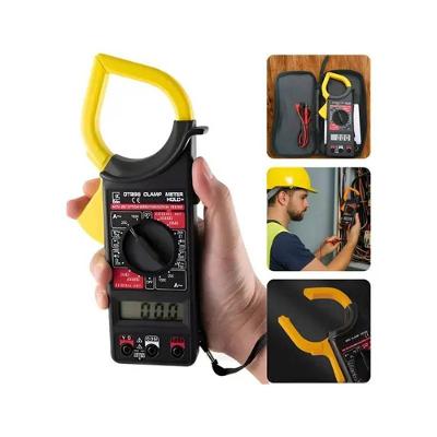 Alicate Amperímetro Digital Display Portátil para Medição de Tensão e Corrente Preto Startools