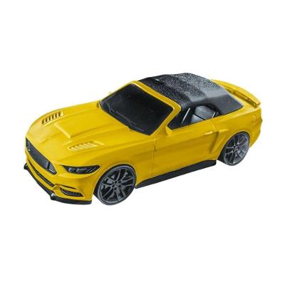 Carrinho de Brinquedo Carro Conversível Amarelo Roda Esportiva com Capota Removível Amarelo Lua