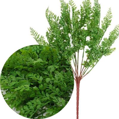 Planta Artificial Salsinha 46cm Kit 8 Ramos com 13 Galhos Cada Verde e Marrom Outras Marcas