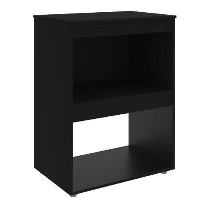 Balcão Cooktop Adriana 75 Cm Preto Fosco - Ajl