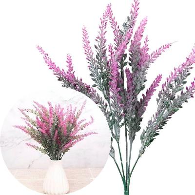 Planta Artificial Lavanda Rosa 35cm Kit 10 Ramos com Aspecto Natural e Folhas Removíveis Rosa Outras