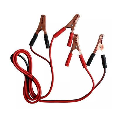 Cabos para Recarga de Bateria Automotiva Modelo 300 AMP 2,2 METROS para Carros e Motos Preto