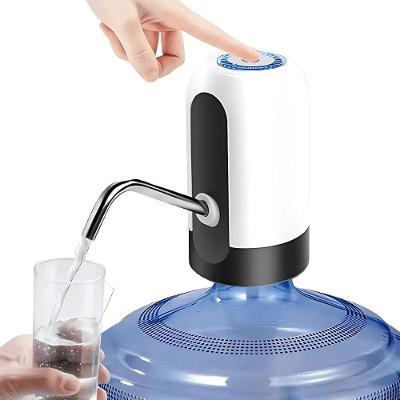 Bomba de Água Automática CK5347 em PVC e PP com Bico Inox Recarregável USB Clink