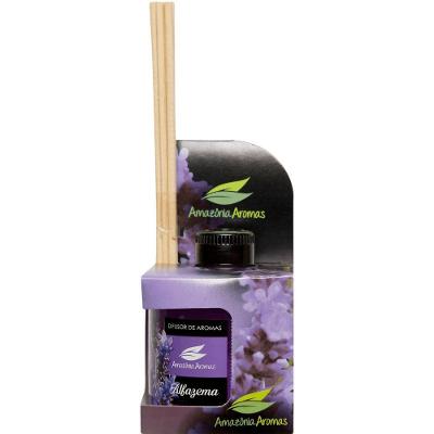 Difusor de Ambientes Alfazema 270ML com Varetas em Madeira e Fixação Duradoura Amazônia Aromas