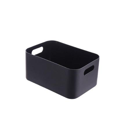 Cesta de Armazenamento Plástica com Divisórias e Alças para Banheiro, Maquiagem, Cozinha, Mesa