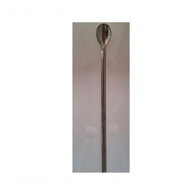 Colher para Coquetel Colher Coquetel 308 mm em Aço Inox Alta Resistência e Durabilidade Inox Forma