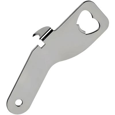 Abridor de Latas e Garrafas 5690 em Aço Inox para Uso Profissional e Doméstico Prata Ke Home