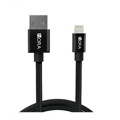 Cabo de Dados USB-Lightning CAB250-14-1 para Carregamento 1M 2.4A em Plástico 1 Unidade