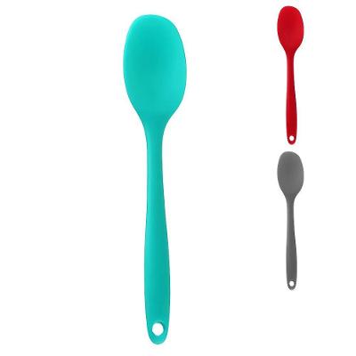 Colher de Silicone SU221306 Resistente a Altas Temperaturas 27CM Ergonômica para Uso Diário Uni Home