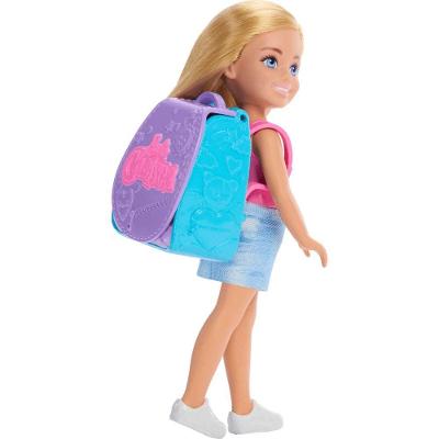 Boneca Família e Amigos Chelsea Mochila de Cupcakes com Acessórios para Brincar de Cozinhar Mattel