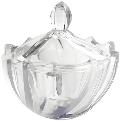 Bomboniere GL7907 290ML para Armazenar Guloseimas com Design Prático e Elegante Transparente