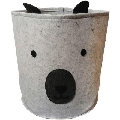 Cesto Organizador Infantil Organizz 33x35CM 8429 para Roupas e Brinquedos em Poliéster e PE Ke Home