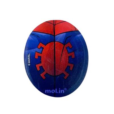 Borracha Escolar Molin do Brasil Homem Aranha Molin Azul com Desenho Temático 1 Unidade Azul