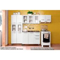 Cozinha Completa Múltipla 4 Peças (2 Armários + 1 Balcão + 1 Paneleiro) C4P75 Branco - Bertolini - 1