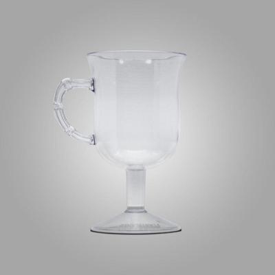 Taça para Cappuccino Pit 230 Grande em Plástico com 15 Unidades Transparente Higipack