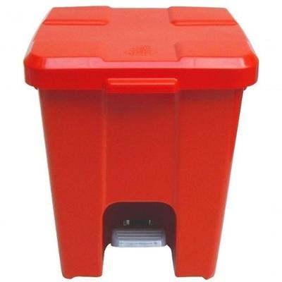 Cesto Quadrado P15 15L em Polipropileno com Abertura por Pedal para Uso Comercial e Residencial
