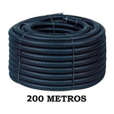 Conduíte Corrugado 3-4 Reforçado 300 Metros para Proteção de Cabos com Elevada Resistência Mecânica