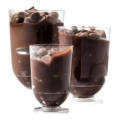 Mini Taça para Brigadeiro Gourmet Pit055 50ML Transparente para Festas Higipack