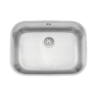 Cuba de Embutir Lavínia 48 BL Retangular para Cozinha em Aço Inox Acetinado Inox