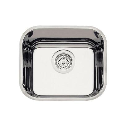 Cuba de Embutir Lavínia 40x34 Retangular em Aço Inox Acabamento Brilhante Inox