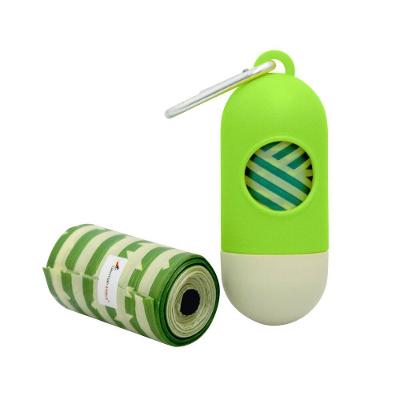 Dispenser e Refil Cata Caca para Pets Germanhart Bio Bambu para Cães e Gatos com 1 Rolo com 20