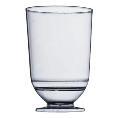 Mini Taça Cristal Acrílico 45ml para Sobremesas Gourmet 500 Unidades Transparente Premium Colchões