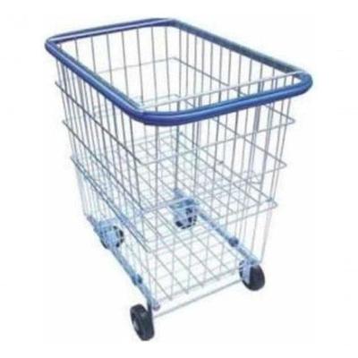 Carrinho com Bandeja G3 300L em Aço Carbono Galvanizado com Bordas Protegidas Prata Higipack