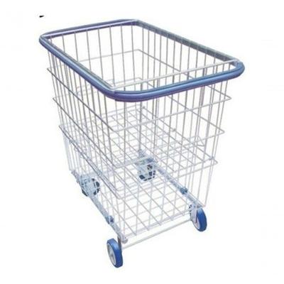 Carrinho para Condomínio 215 Litros com Repartição Lateral em Aço Carbono Galvanizado Higipack