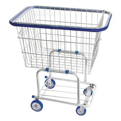 Carrinho de Condomínio para Compras 140L em Aço Carbono Galvanizado Resistente Higipack