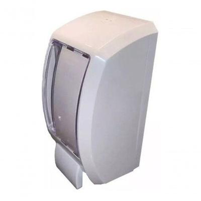 Dispenser para Álcool em Gel JSN Elite Reservatório 1000ML Visor Transparente Branco Higipack