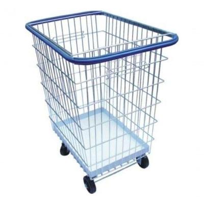 Carrinho para Condomínio 300L (G3) com Bandeja e Capacidade 300L Prata Higipack