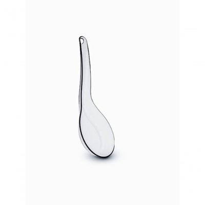 Colher Descartável Indiana Cristal 115MM Transparente com 100 Unidades para Refeições Higipack
